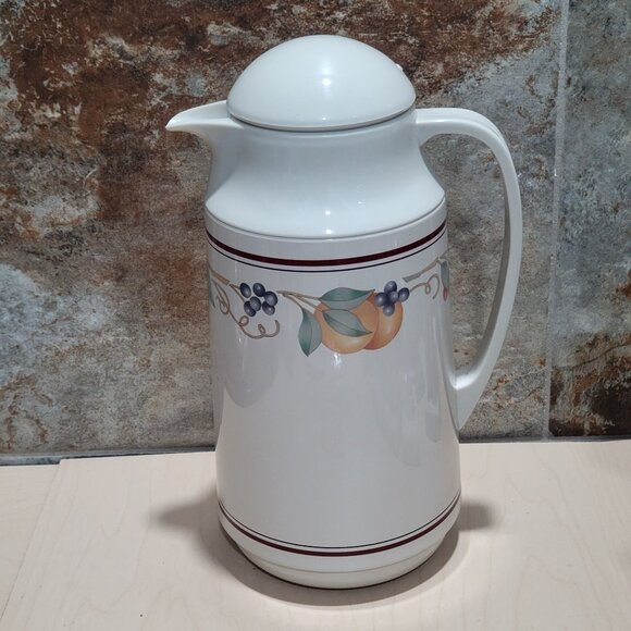Corelle Abundance 1 QT L Thermal Server Coffee Carafe 1991 - Picture 13 of 13